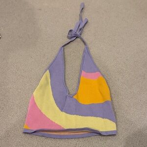 White Fox Boutique Multicolor Tank Top